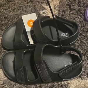 Art Class Black Kids Sandals